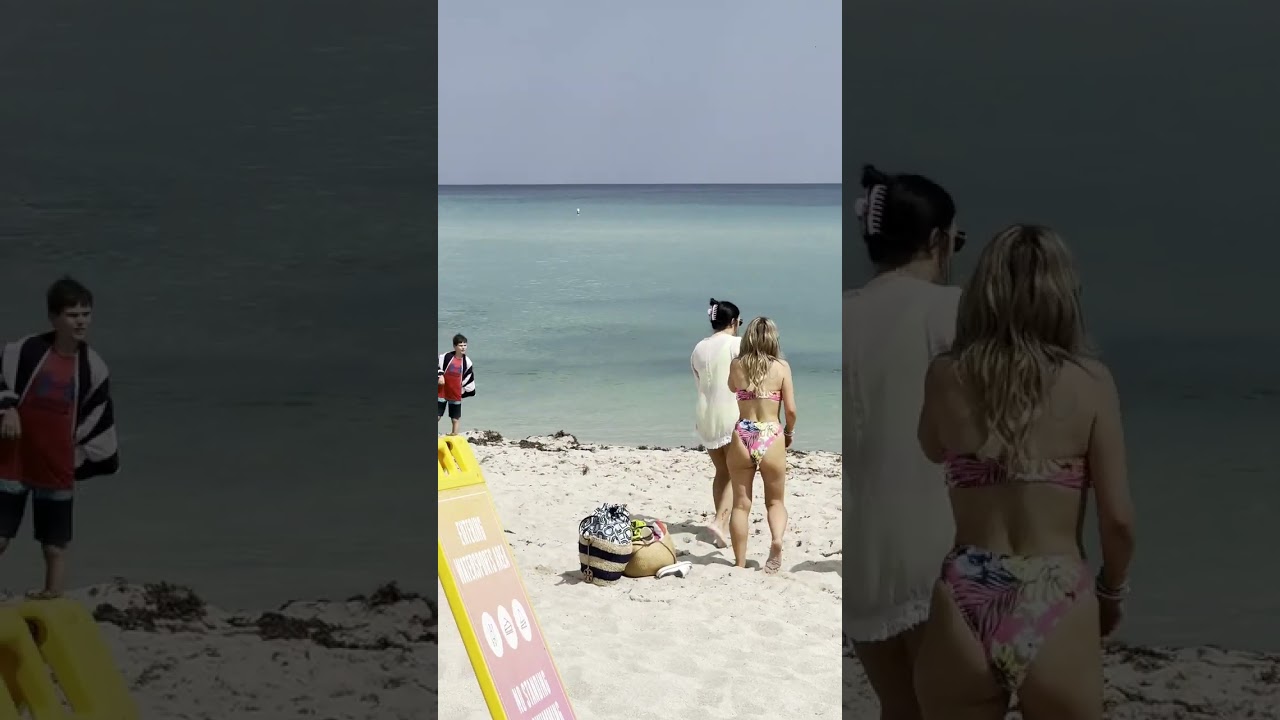 Fun day at Miami beach