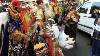 Carnaval de Paris 2016 avec la BOLIVIE FEDASBOL