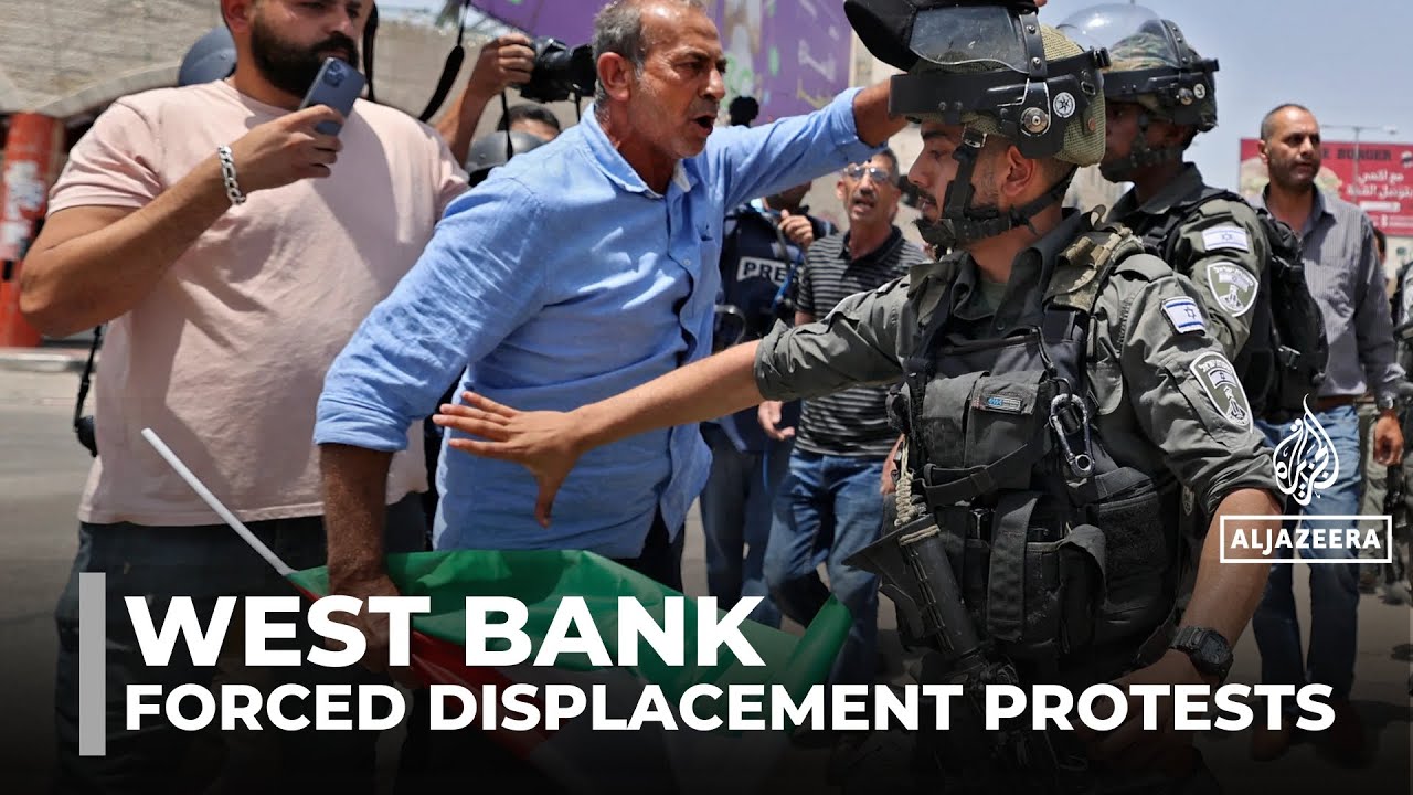 الفلسطينيون يطالبون بالعودة إلى ديارهم: احتجاجات في الضفة الغربية ضد التهجير القسري