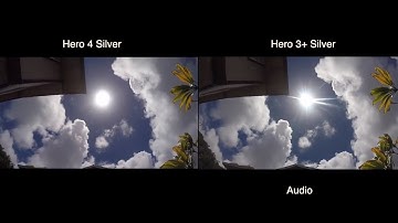 GoPro Hero4 Silver VS Hero3+ Silver - 1080p 60fps - Audio Test