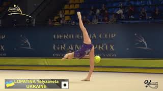 Yelyzaveta Lopatina Senior Ball 19.950 - Deriugina Cup 2020 Day 2