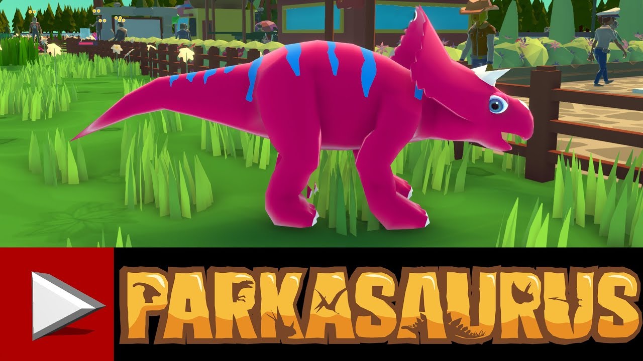 PARKASAURUS - Episode 1 - FIRST WEEK of PARK MANAGEMENT - HD Gameplay - No Commentary