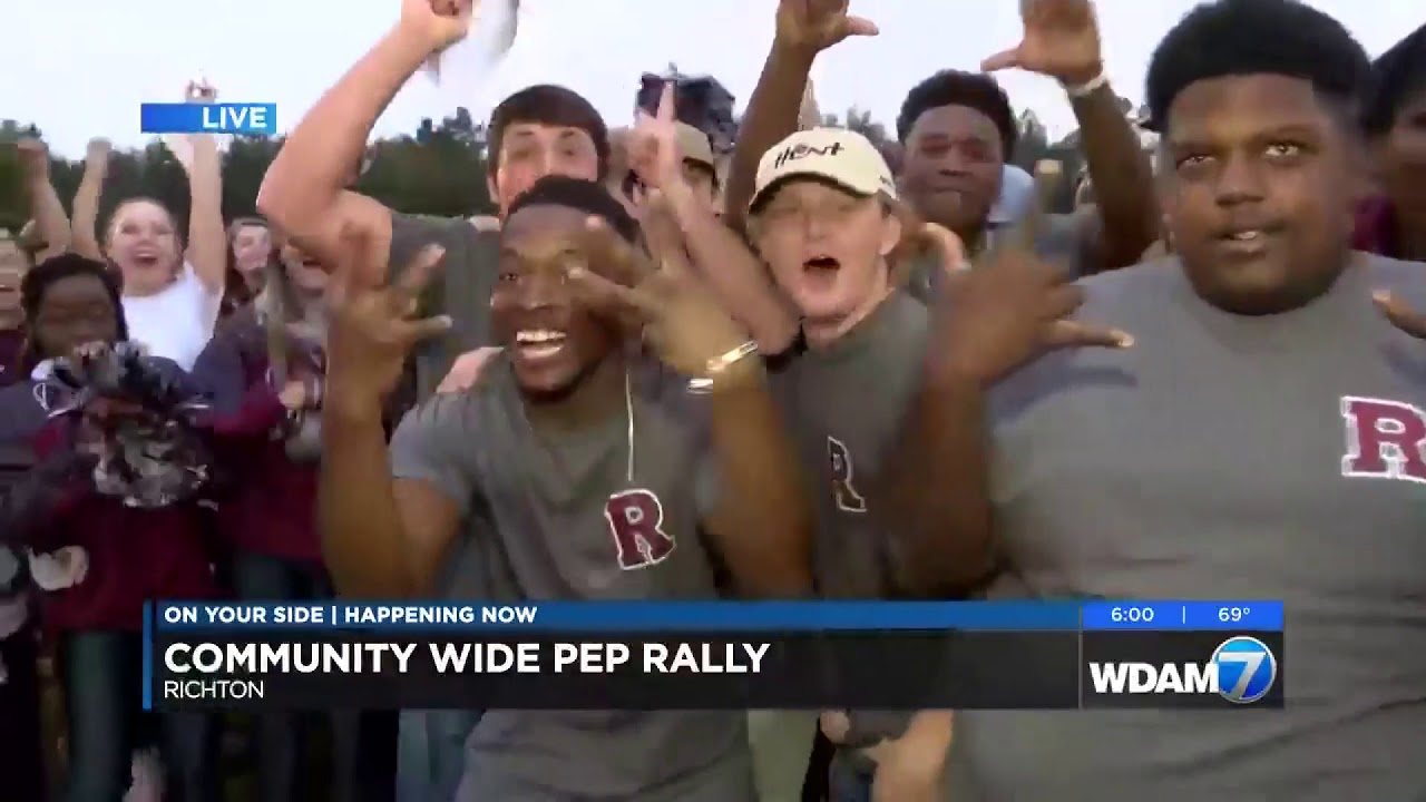 Ashley Jackson interviews with Richton High School Rebels YouTube