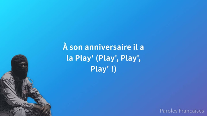 Kerchak - Play (Paroles)