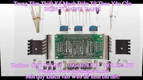 Thiết Kế Mạch Điện Tử - PIC16F877A