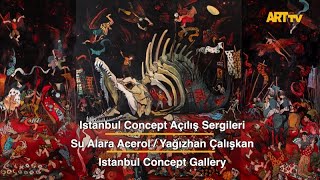 Istanbul Concept Açılış Sergileri Su Alara Acerol Yağızhan Çalışkan Istanbul Concept Gallery