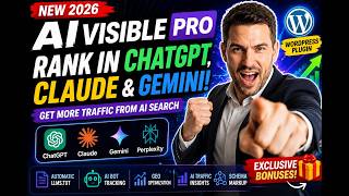 AIVisible Pro Review 2026 | Get Your Website Cited by ChatGPT, Claude &amp; Gemini + Exclusive Bonuses 🤖
