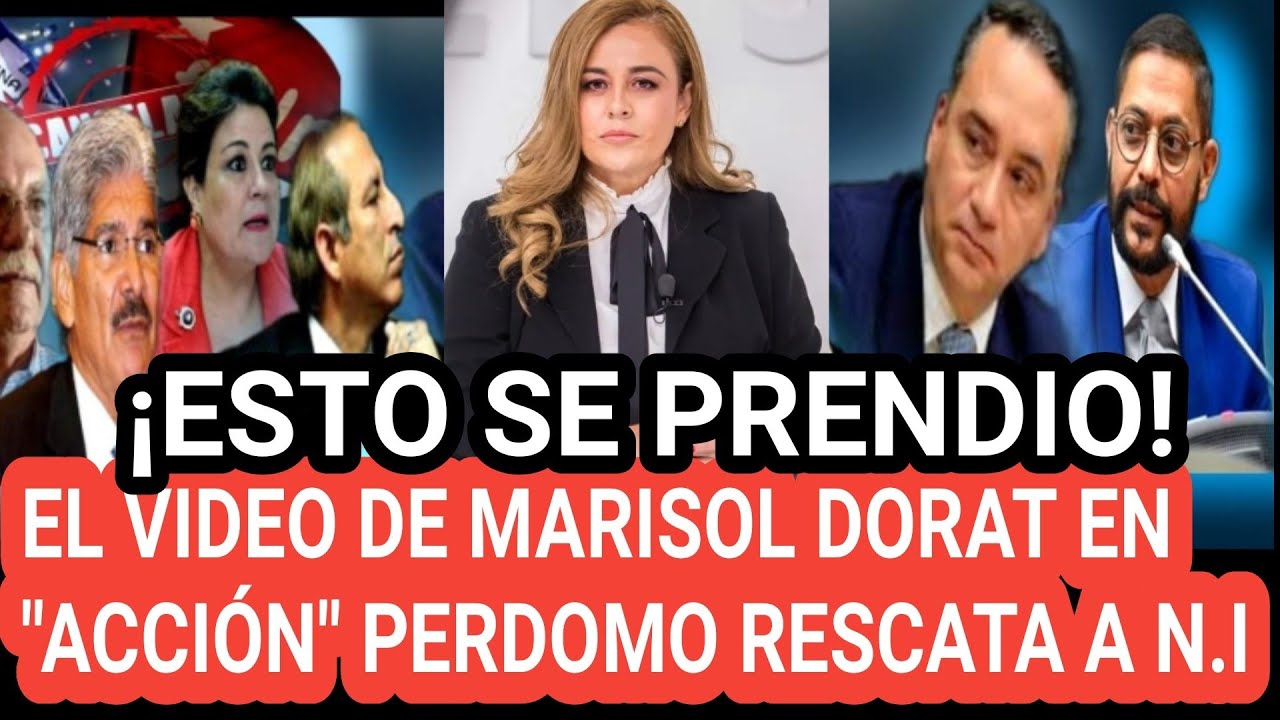 EL VIDEO DE MARISOL DORAT VIRAL/ PERDOMO SALE AL RESCATE DE BANCADA CYAN Y LAS COMISHOW