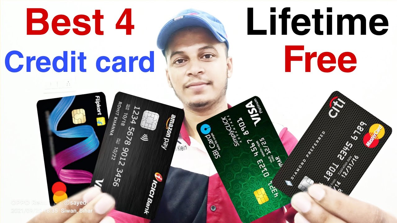 New Offers Top 4 Best Credit Card Lifetime Free TechSayed YouTube
