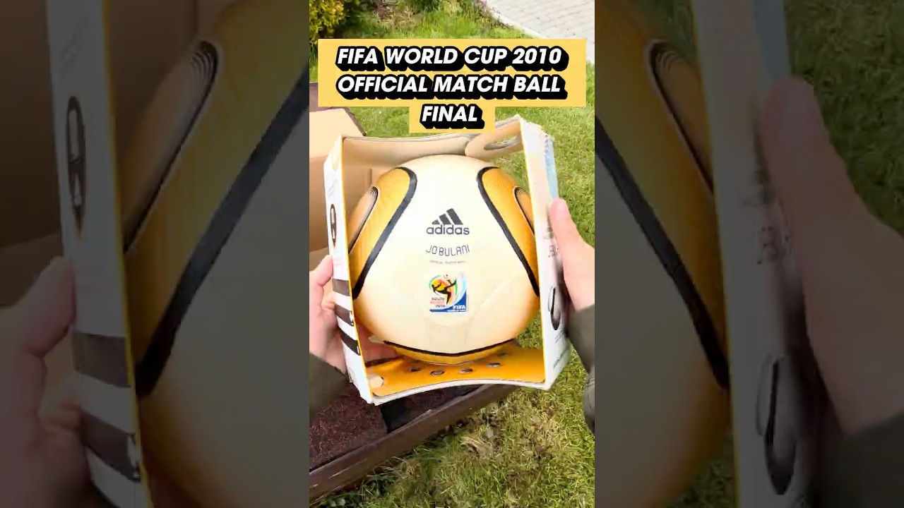 Jabulani FIFA World Cup 2010 Final Official Match Ball Pro - South Africa review & unboxing Adidas