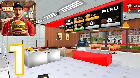 Burger Simulator | Gameplay Walkthrough Part 1 - Tutorial @DIGITAL_GEMAR 