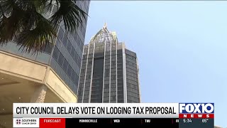 Mobile City Council delays vote on lodging tax hike