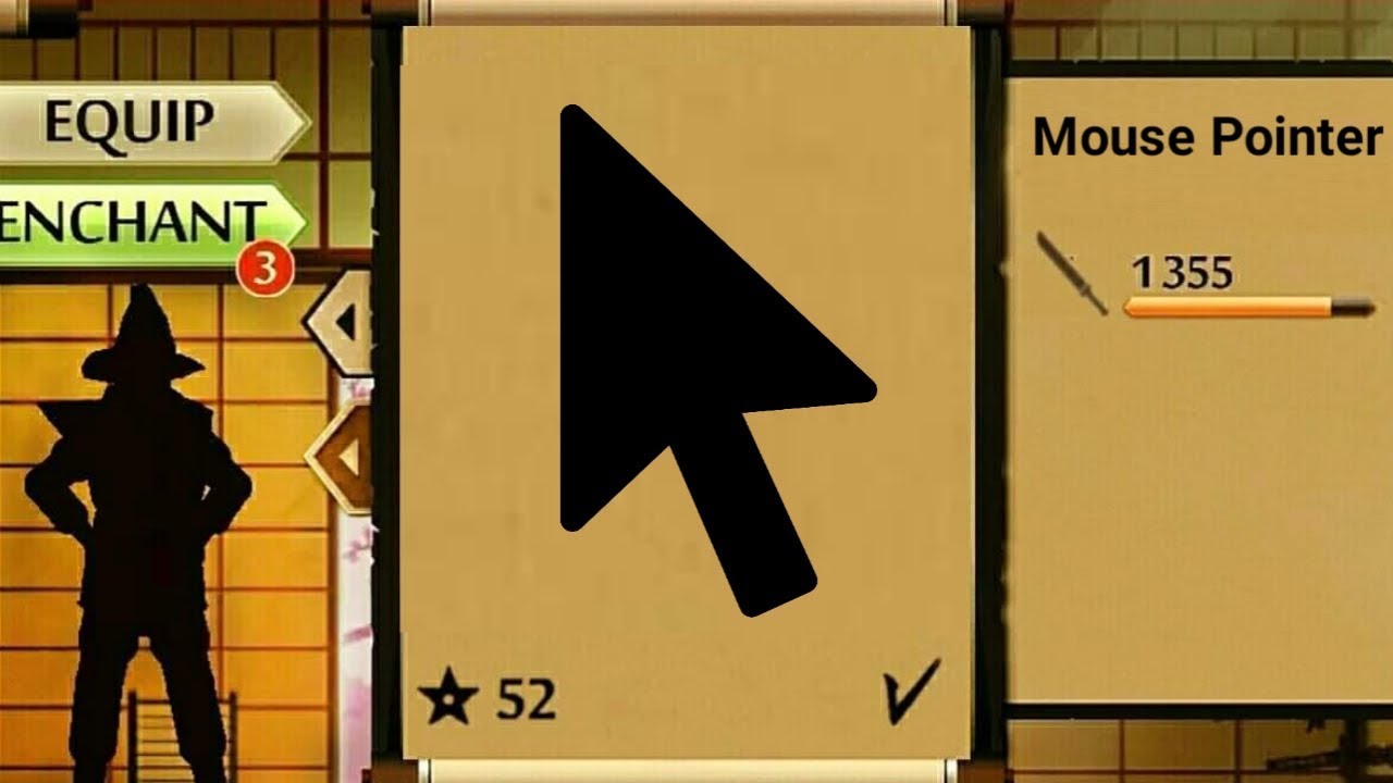 Shadow Fight 2 - New Weapon Mouse pointer