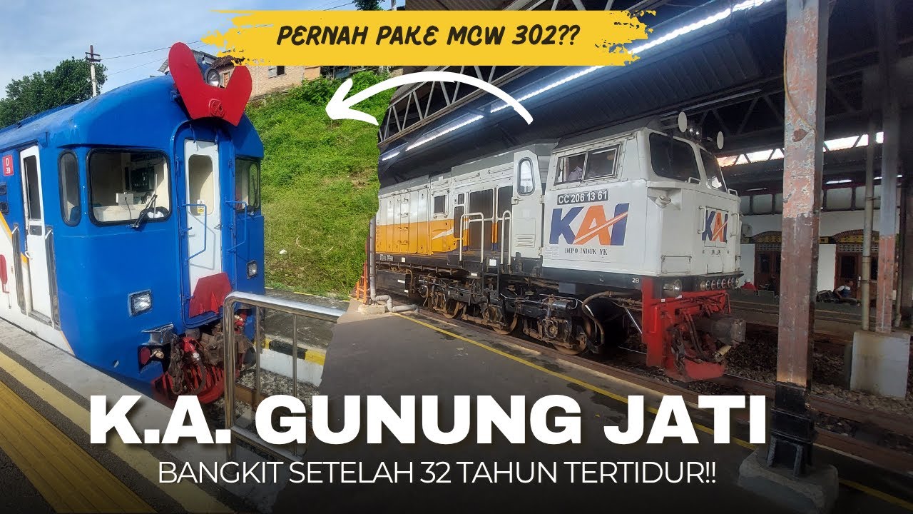 BANGKIT SETELAH 32 TAHUN TERTIDUR ❗Trip KERETA API GUNUNG JATI  2025