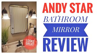 I Love Andy Star Wall Mirror For Bathroom Review
