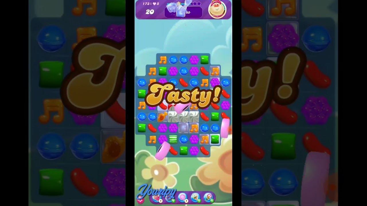 Candy Crush Saga Level 173 ⭐⭐⭐ - game android, ios and windows