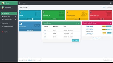 Demo Website MyChest - Laravel 7