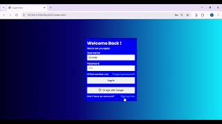 Building a Simple HTML & CSS Login Form