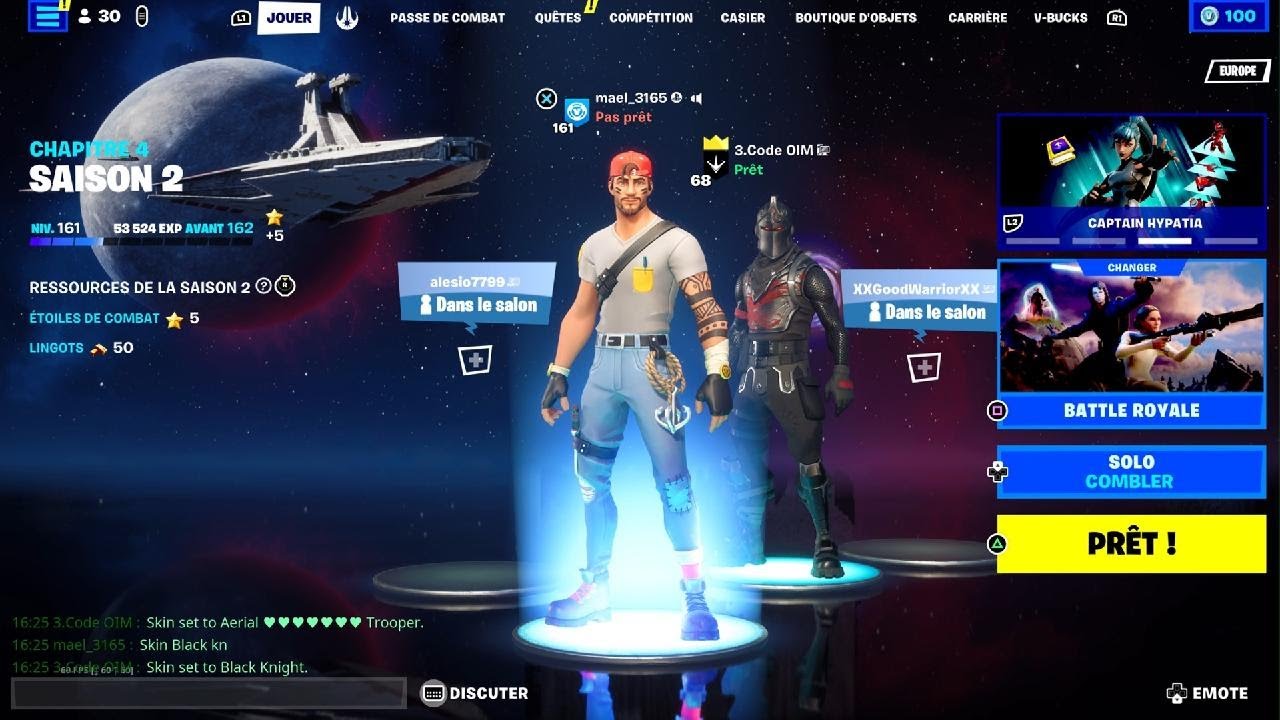 Le bot changer de skin - YouTube