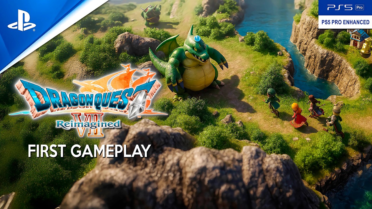 DRAGON QUEST 7 REIMAGINED First Gameplay Demo | New Diorama Remake of the PLAYSTATION CLASSIC