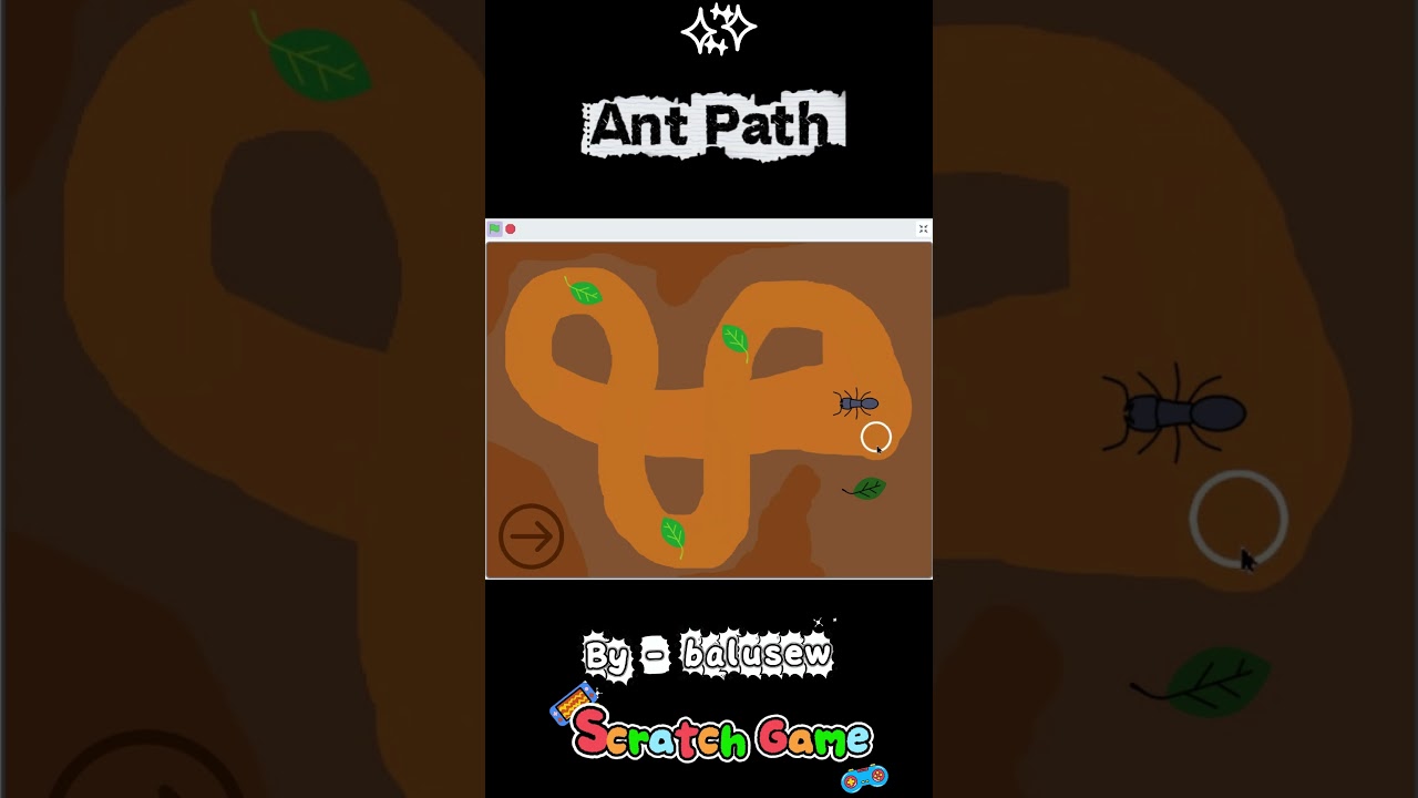 Ant Path Scratch Game Made By - balusew