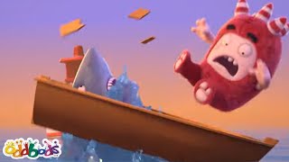 🦀 TROUBLE AT SEA ⚓️💙 Oddbods Full Episode | Funny Cartoons for Kids