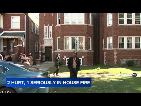 2 hurt, 1 seriously in basement fire in Chatham, Chicago police say