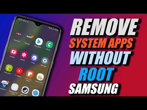 UNINSTALL SYSTEM APPS NO ROOT || SAMSUNG