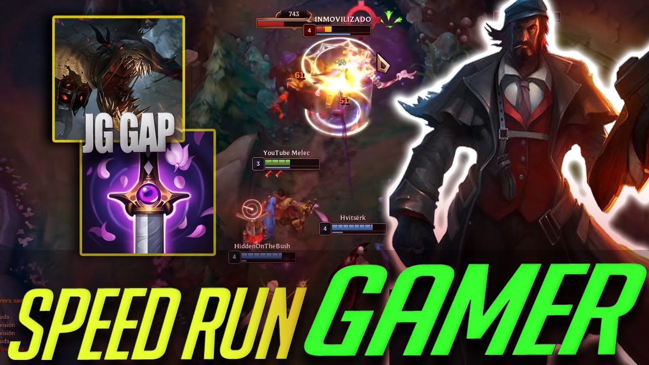 SPEED RUN CON GRAVES BUFFEADO *GANO EN 7 MINUTOS XD* - LEAGUE OF LEGENDS