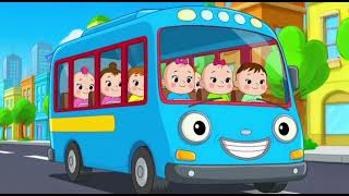 The Wheels on the Bus – Fun Cartoon Kids Video | Colorful Animated Bus Adventure