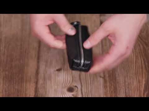 Маленькая карманная ключница из кожи Grande Pelle 40271012 video