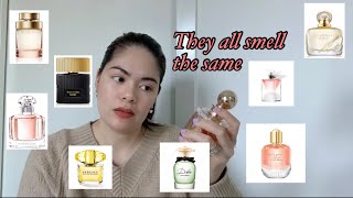 Perfumes with similar scent | common smelling fragrances