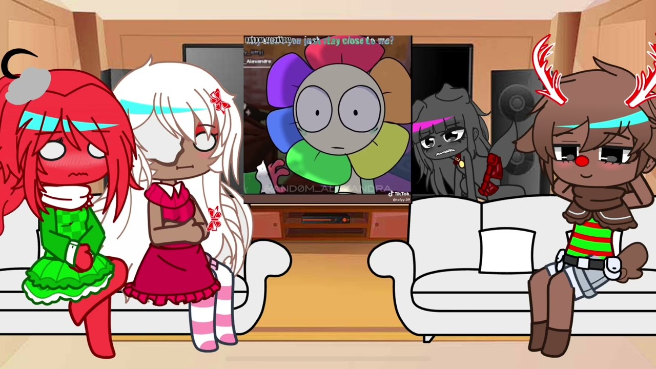 Dandys World React To TIKTOKS + My Fyp!! || Part 1/2! || WATCH IN 2x SPEED ||