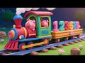 🐷🚂Counting Train with Oink Oink Pigs | Kids Song