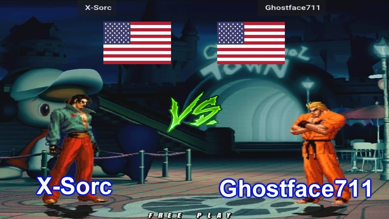 NeoGeo Battle Coliseum - X-Sorc vs Ghostface711