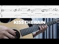 KISS THE RAIN (Guitar Solo Melody) TAB