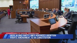 Vote along party lines advances Abortion Rights Amendment to Va. Constitution