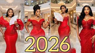 10/10 Red Carpet Glam! Stunning Red Sequin Gowns & Luxe Evening Dresses for Special Occasions ✨