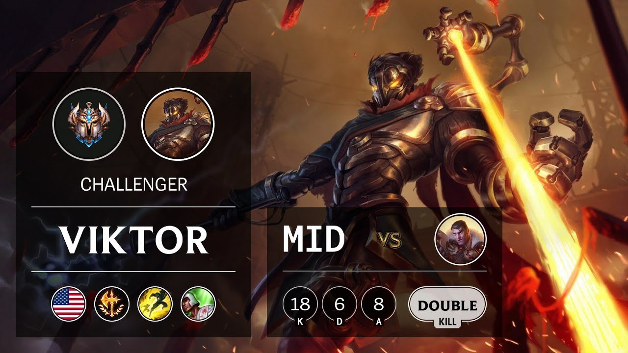 Viktor Mid vs Jayce - NA Challenger Patch 9.23