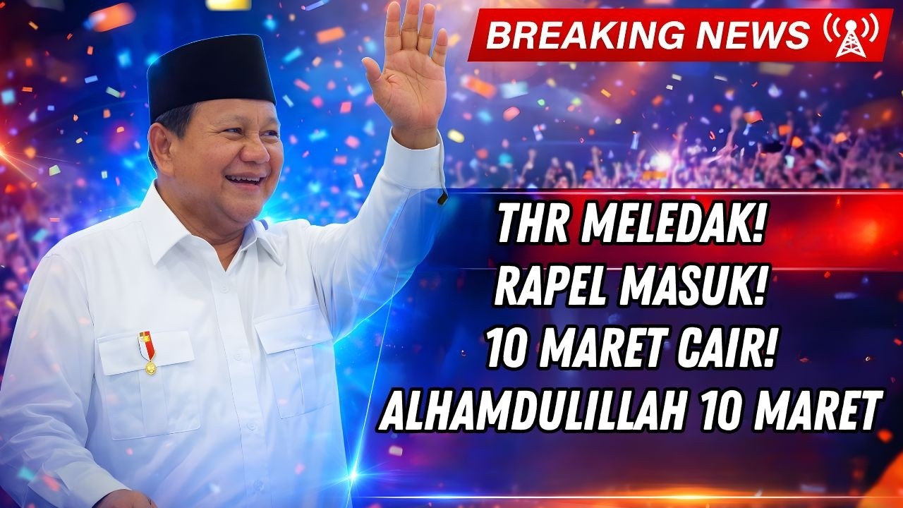 Wajib Tahu! THR & Rapel Pensiunan 2026 Cair 10 Maret, 55 Triliun Langsung Masuk Rekening!