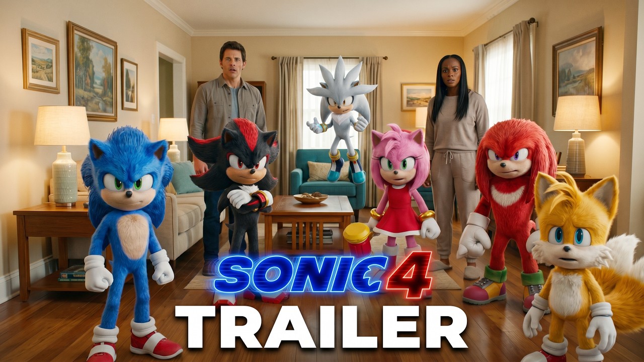 Sonic the Hedgehog 4 (2027) | Jim Carrey, Keanu Reeves, James Marsden | Concept Trailer