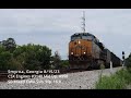 CSX Engines #3148 Mid Dp. #998 SB Mixed Smyrna, Georgia 8/15/23