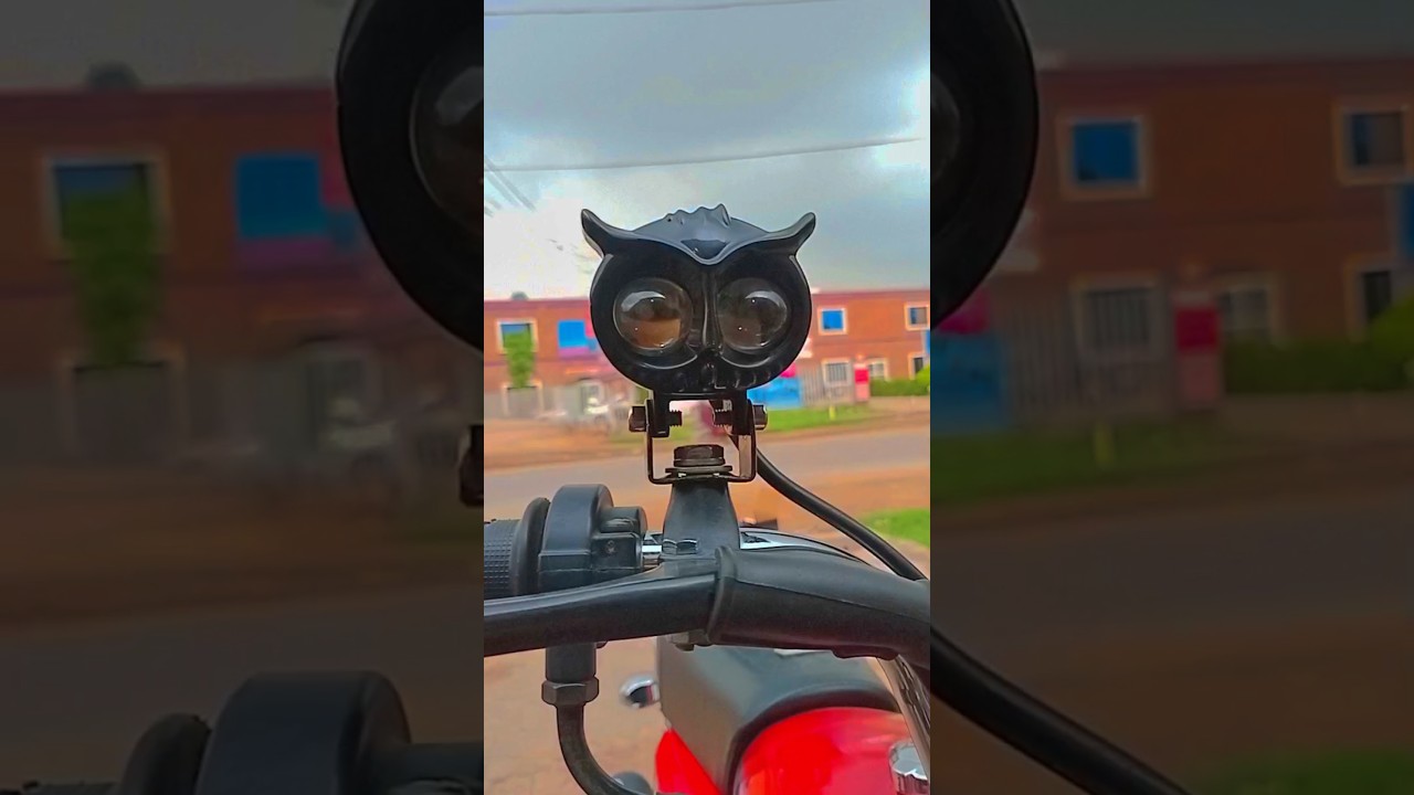 Owl light installation | Honda 125 Modified 🥰 