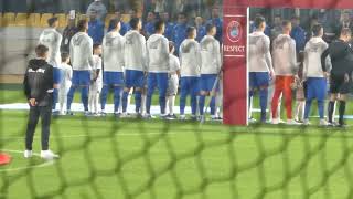 Greece - France (2-2) - National Anthems