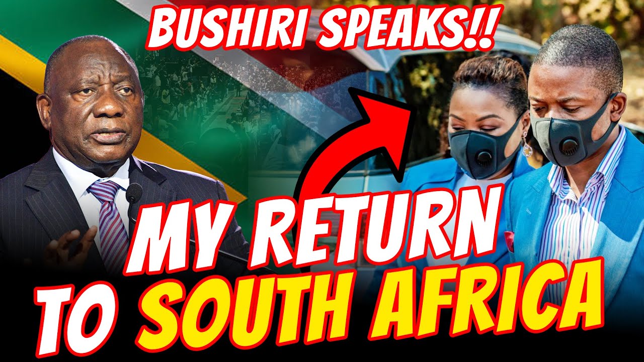 Бушири нарушает молчание по возвращении в Южную Африку