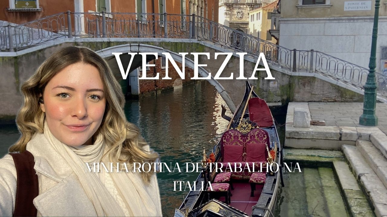 VLOG| Carnaval em Venezia 🎭✨ Trabalhando na Itália 🇮🇹