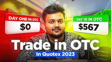 How to trade in the OTC market in Quotex  100% OTC Secret Sureshots Strategy in Quotex Binary Option