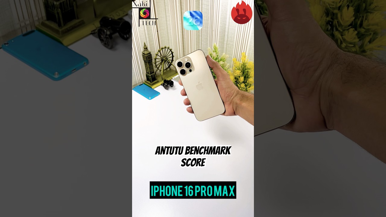 IPHONE 16 Pro Max AnTuTu benchmark score ios 26.1 | XakiTech