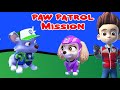 Paw Patrol Skye and Rocky Adventure City Game to Stop the Blackout