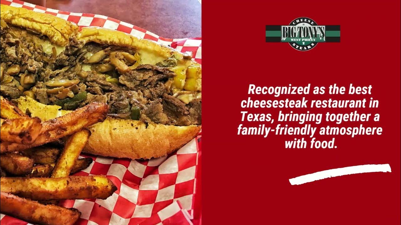 Best Philly Cheesesteak Big Tony's West Philly Cheesesteaks YouTube